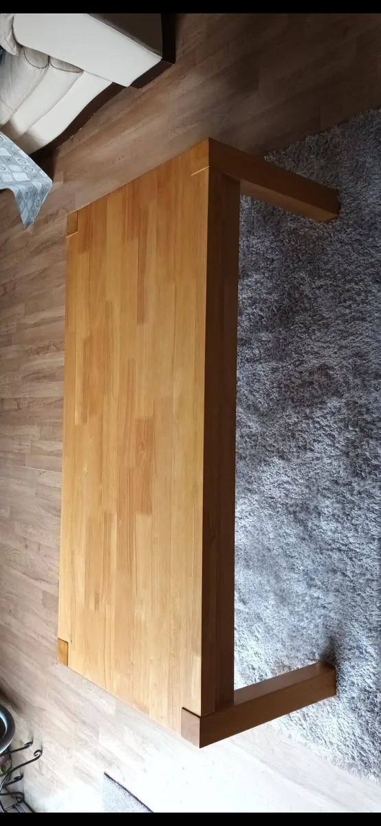 Oak coffee table - Image 2