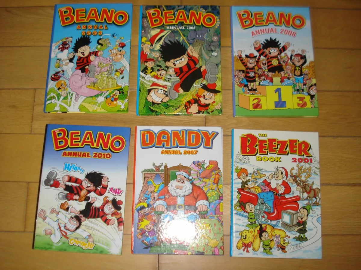 BEANO DANDY BEEZER THOMAS PAT WOMBLE ANNUALS. - Image 1