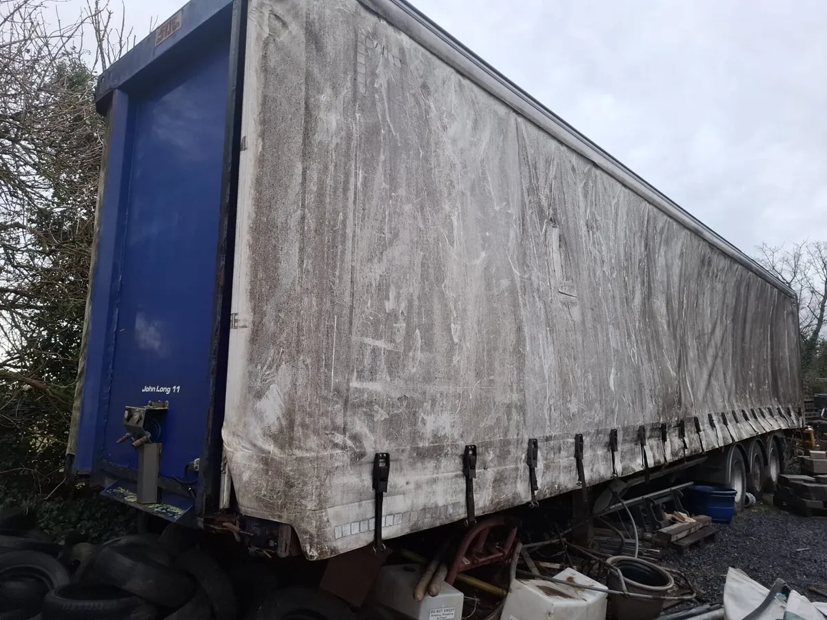 Dry Curtainsider storage trailer - Image 2
