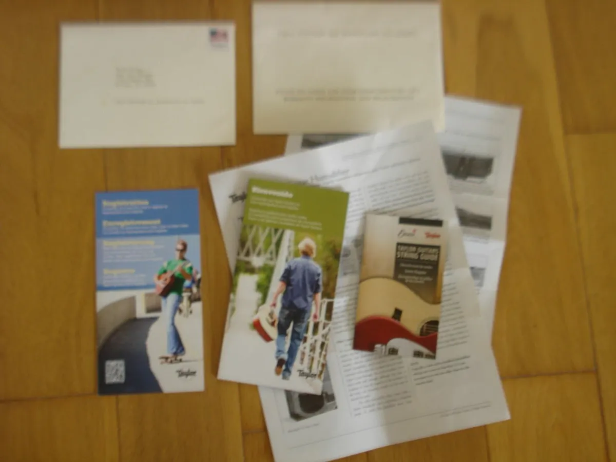 TAYLOR 522e FIRST EDITION 2013 CONCERT GUITAR. - Image 4