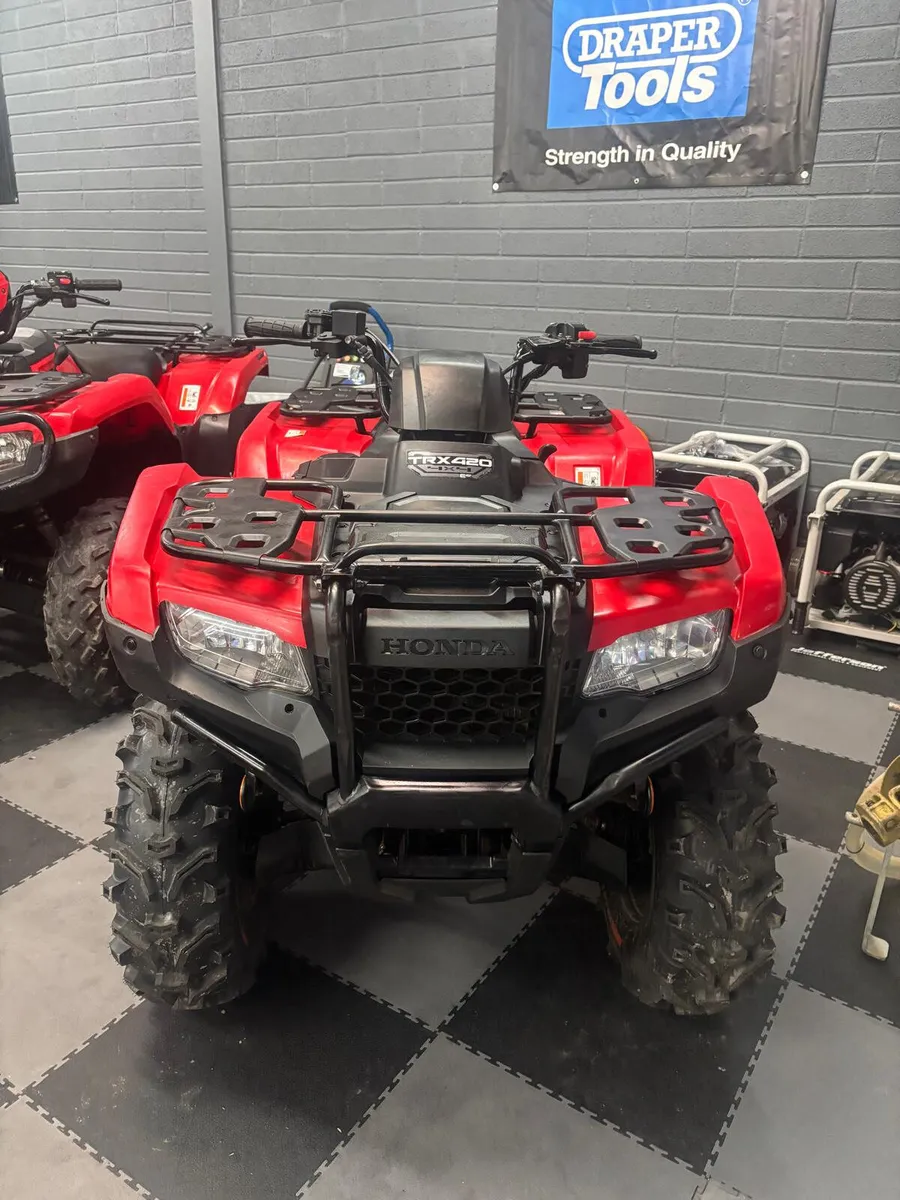 **HONDA TRX420FE- MINT** - Image 1