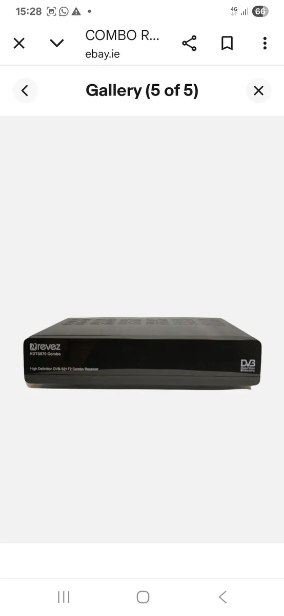 Revez combo receiver with remote. - Image 2