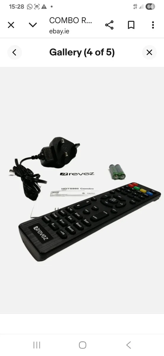 Revez combo receiver with remote. - Image 3