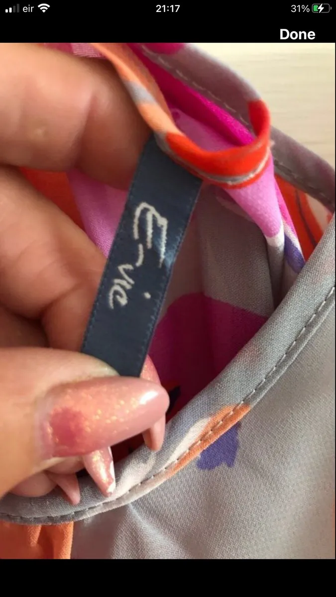 Ladies  maxi dress size 12 €10 - Image 2