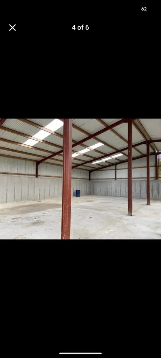 60x60 ft steel portal frame agricultural shed - Image 2