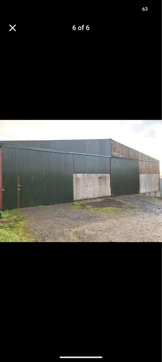 60x60 ft steel portal frame agricultural shed - Image 1