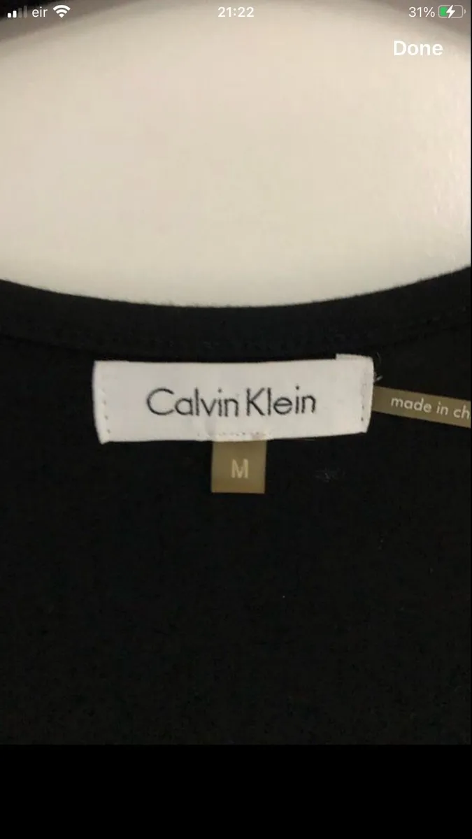 Ladies Calvin Klein top size M €15 - Image 4