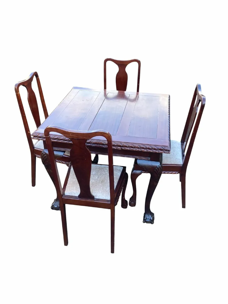 Vintage Table and Chairs - Extending - Image 2