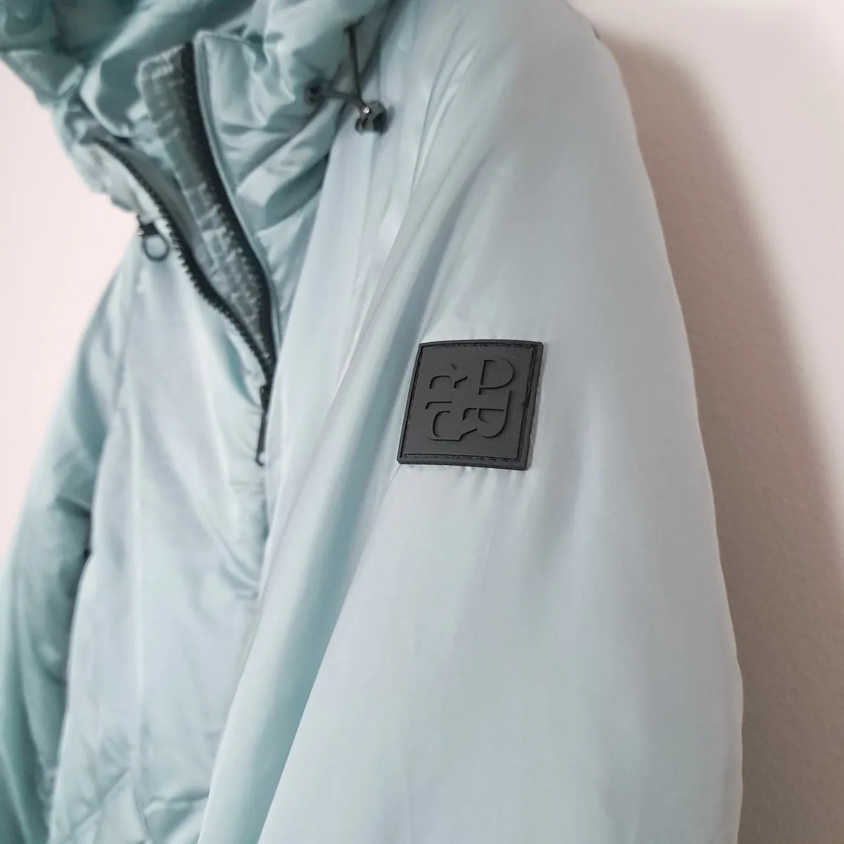 Rino & Pelle Blue Puffer Jacket Coat 8UK/36EU - Image 4