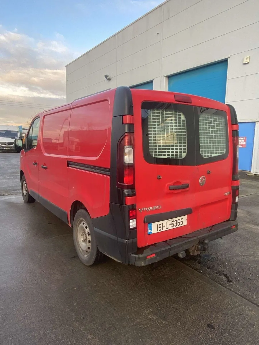 2015 Vauxhall vivaro tested & taxed - Image 4
