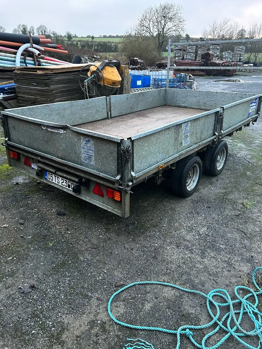 Ifor Williams dropside Trailor - Image 3