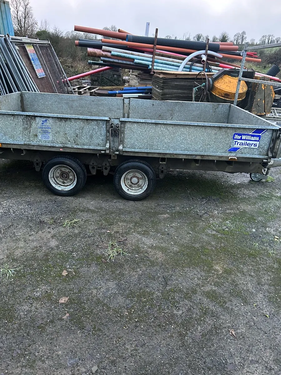 Ifor Williams dropside Trailor - Image 4