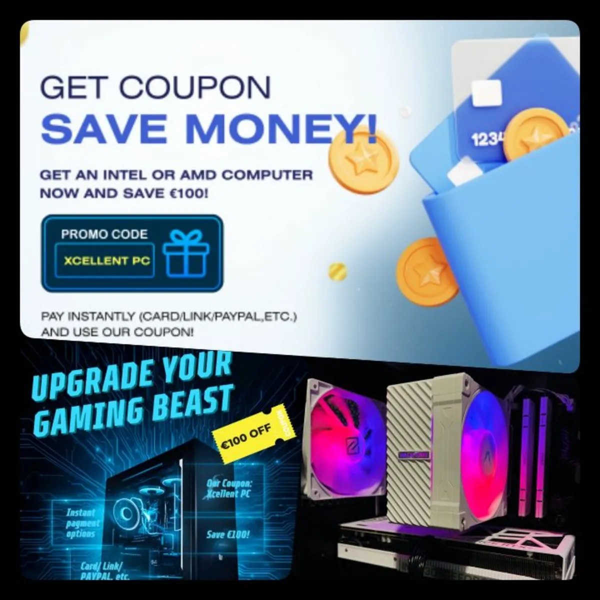 PC Ryzen 3 3100, RTX 2060 6GB, 16GB DDR4 - Image 2