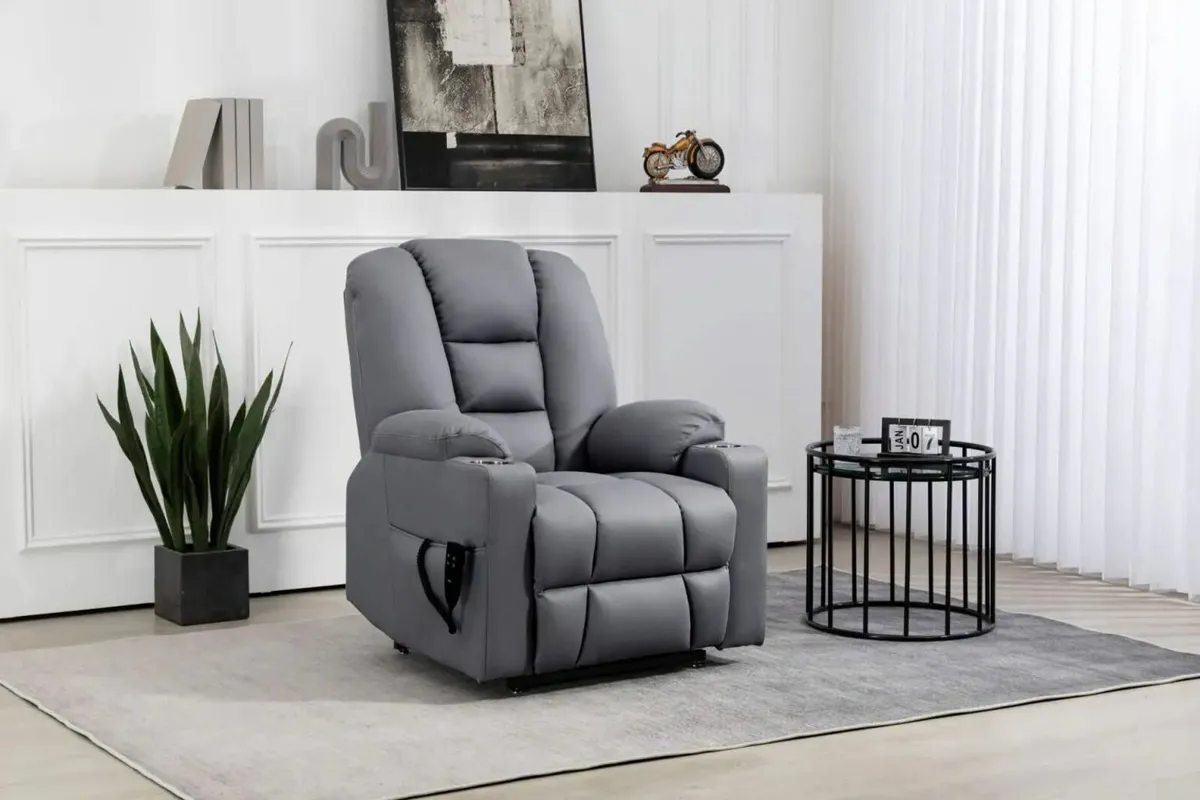 Rise and Recline Power recliner chairs for sale - Image 1