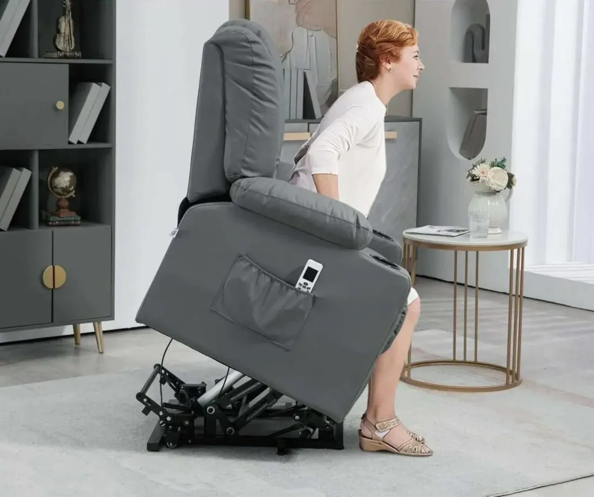 Rise and Recline Power recliner chairs for sale - Image 4