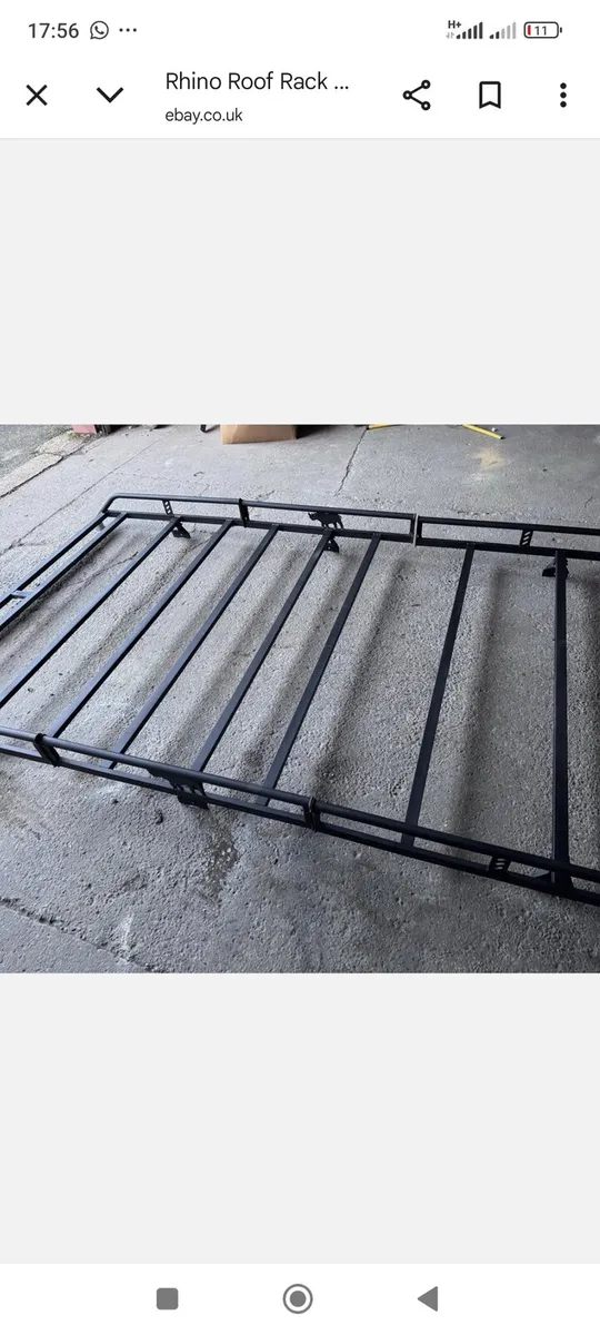 Original Full Rhino roof rack for sale - Image 3