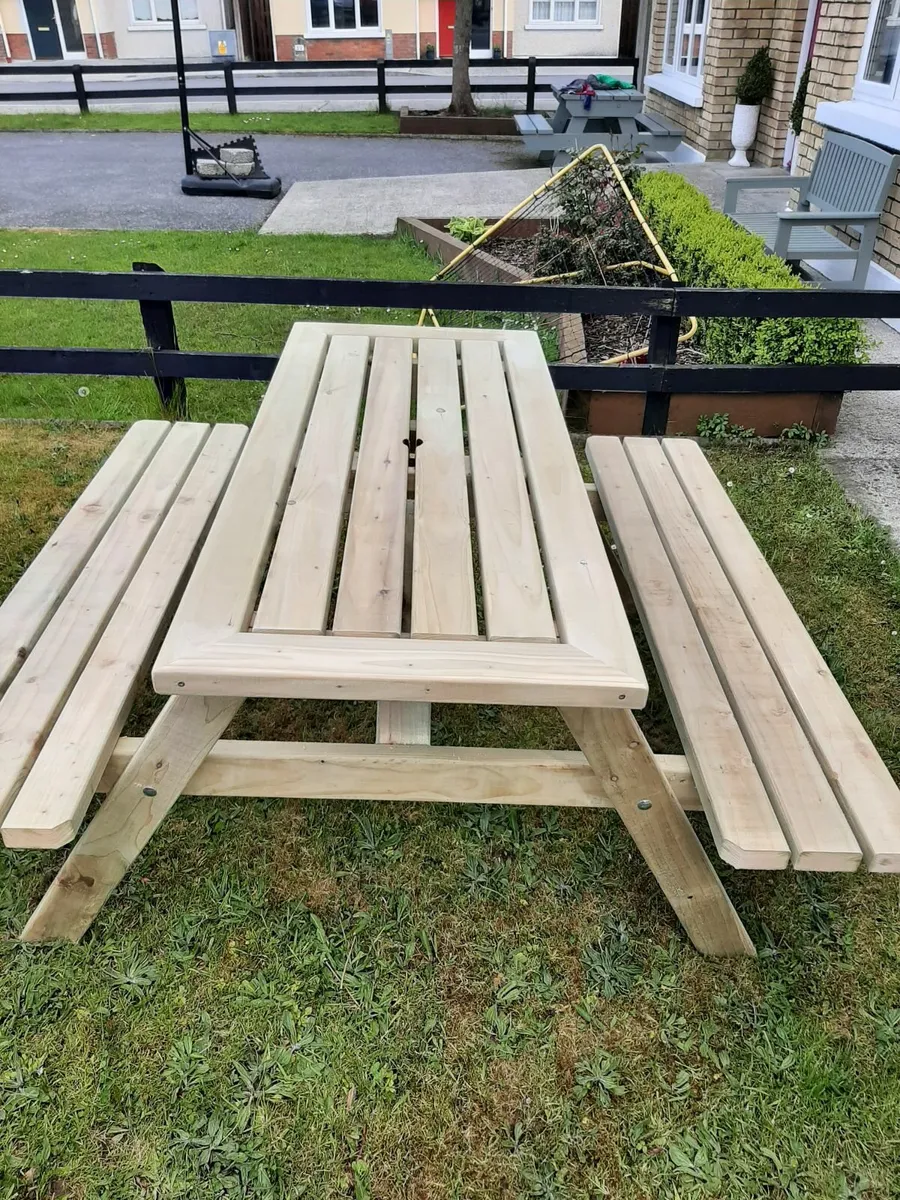Picnic table, FREE DELIVERY , Picnic bench - Image 1