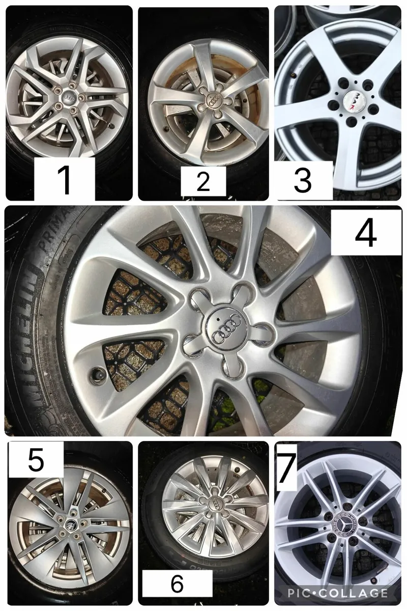 16" 17" 18" 19" AUDI, VW, BMW, Mercedes Wheels - Image 1