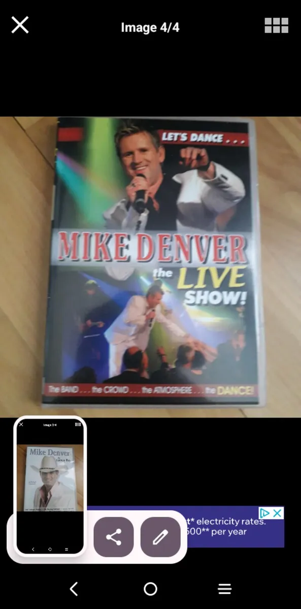 3. MIKE. DENVER.  D.V.D.S.    IN.  CONCERT. - Image 4