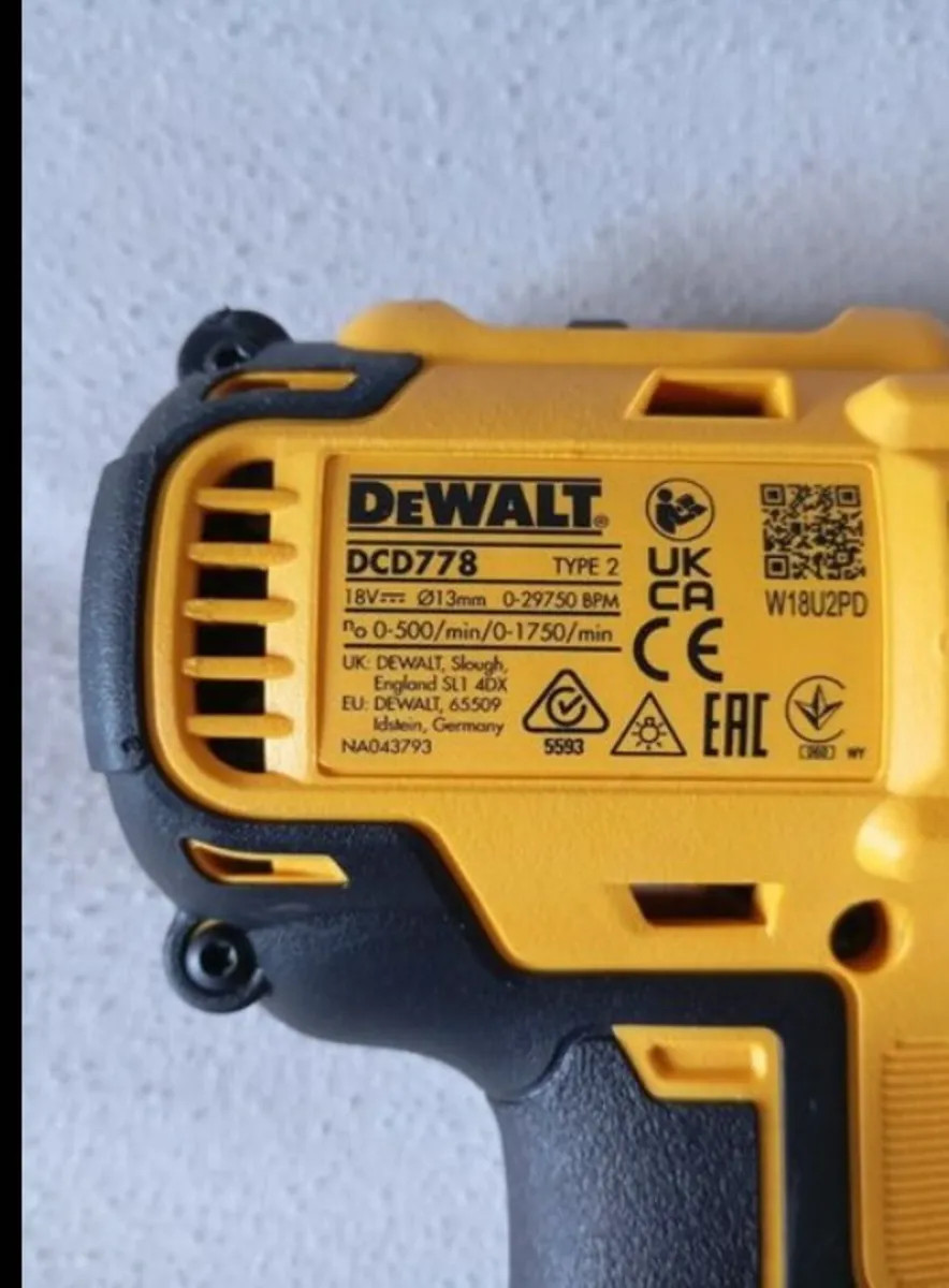DeWalt dcd778 Drill - Image 3