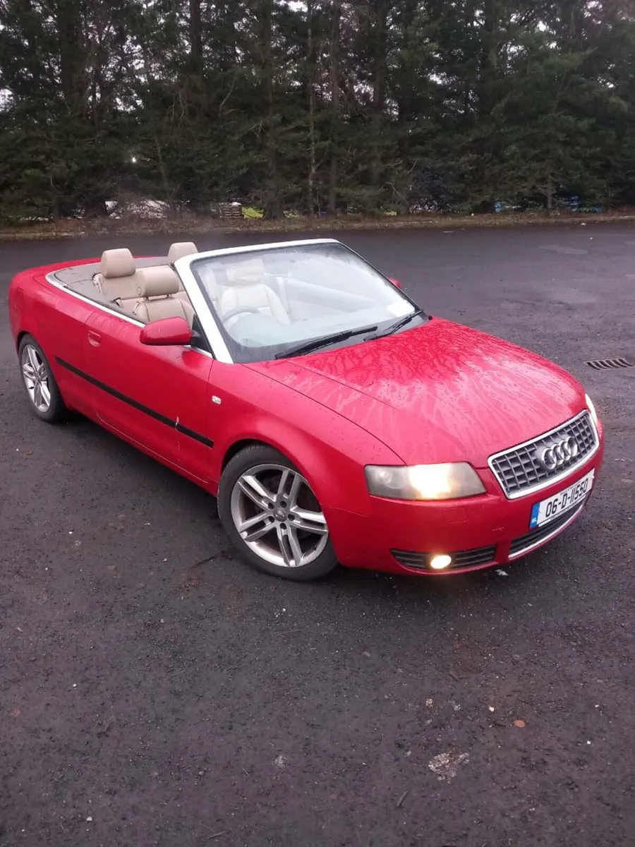 2006 Audi a4 b6 convertible low km swap or sale - Image 1