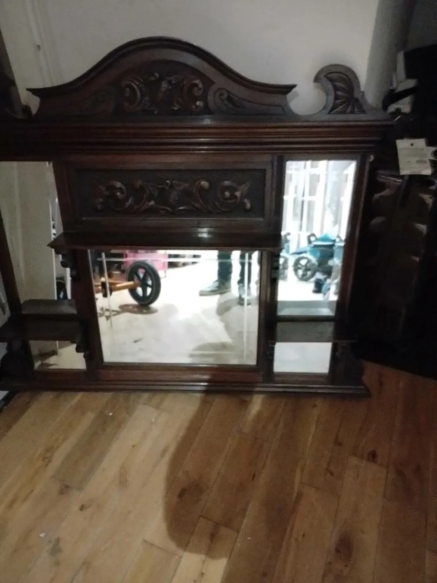 Old overmantle - Image 1