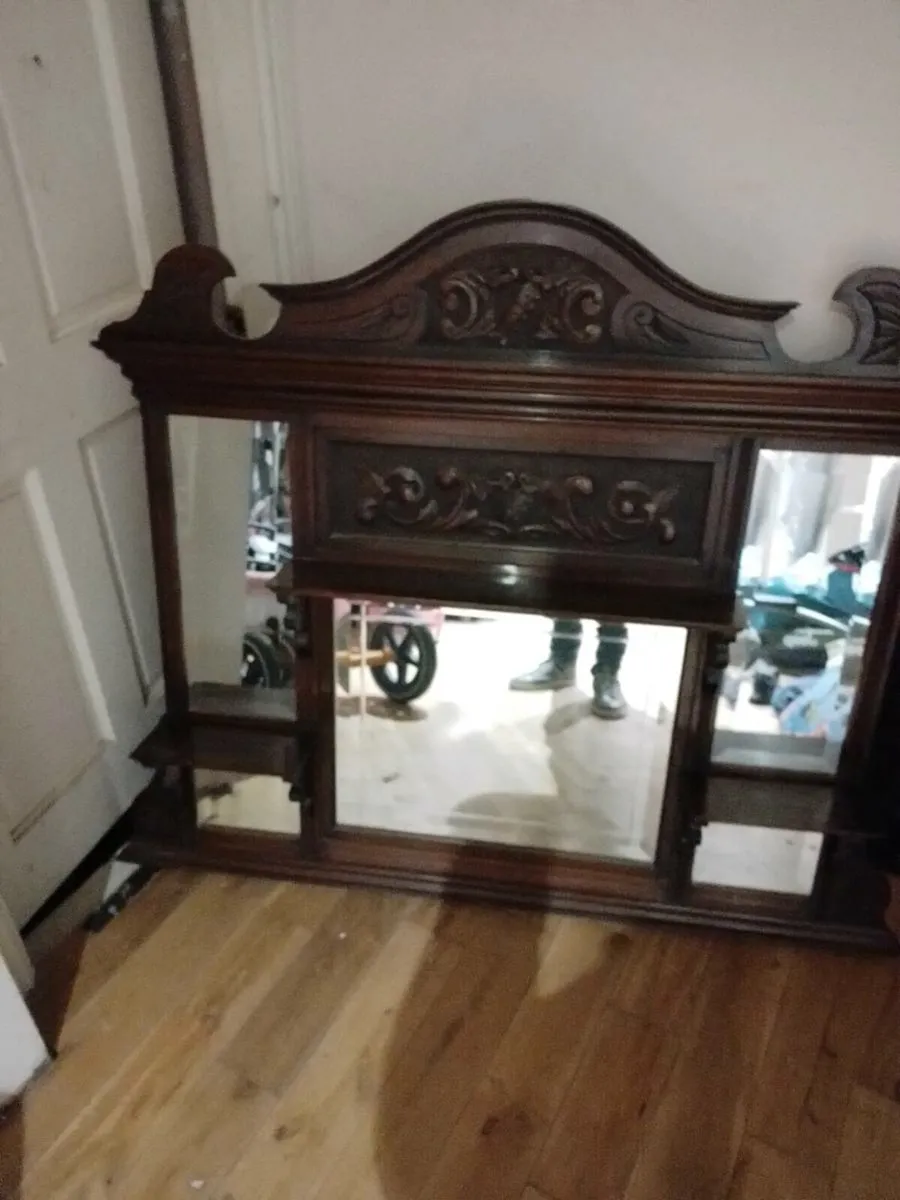 Old overmantle - Image 2