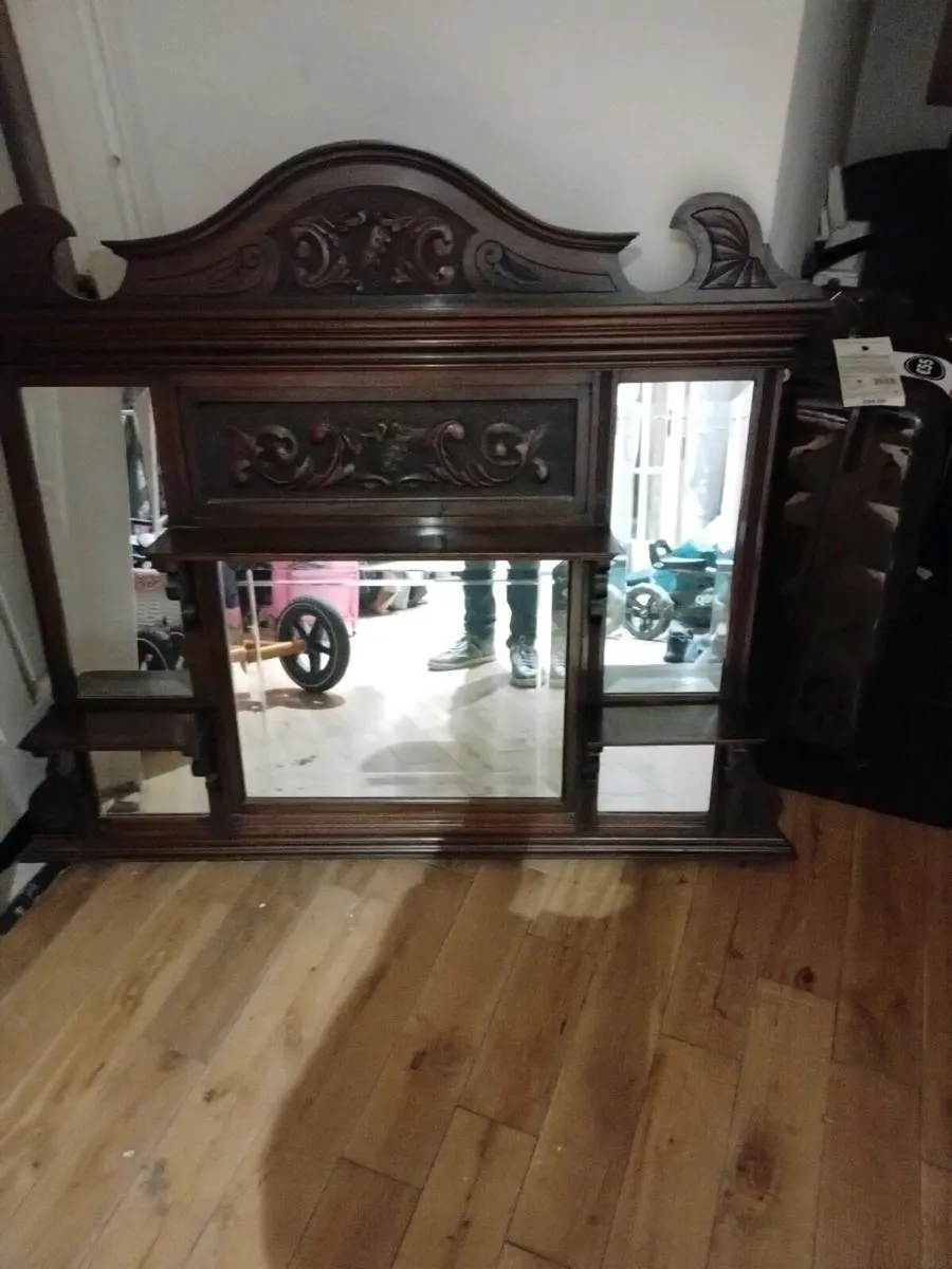 Old overmantle - Image 3