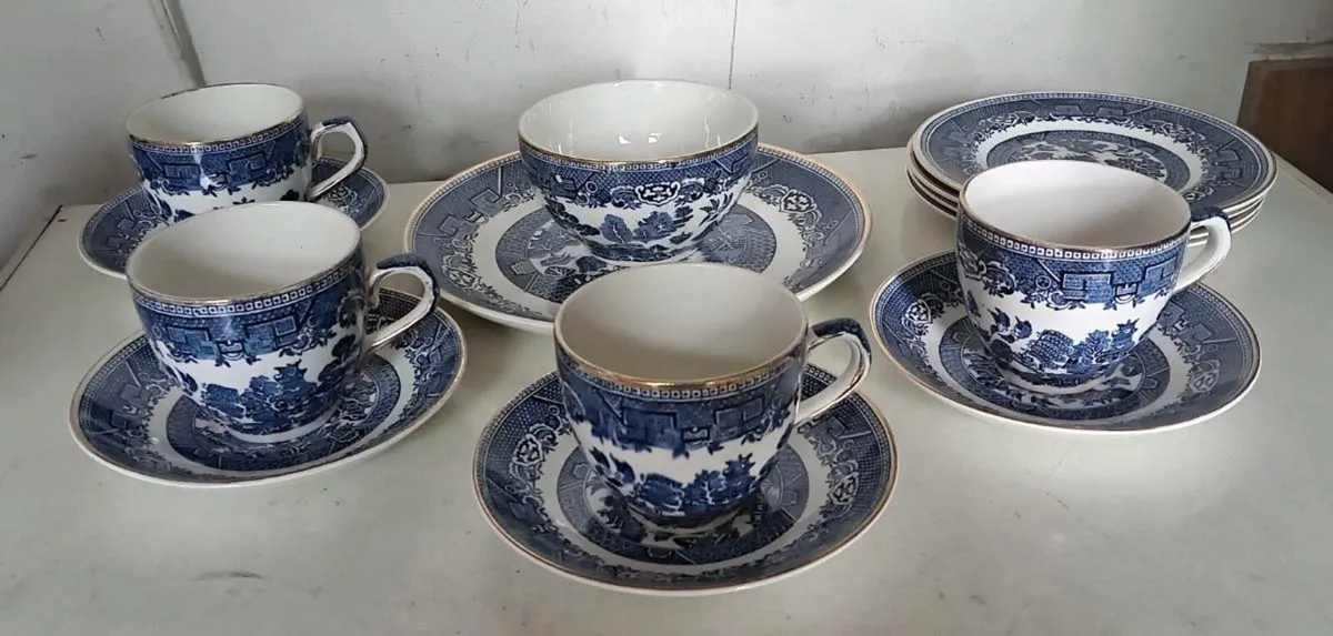 Arklow Blue Willow Teaset - Image 2