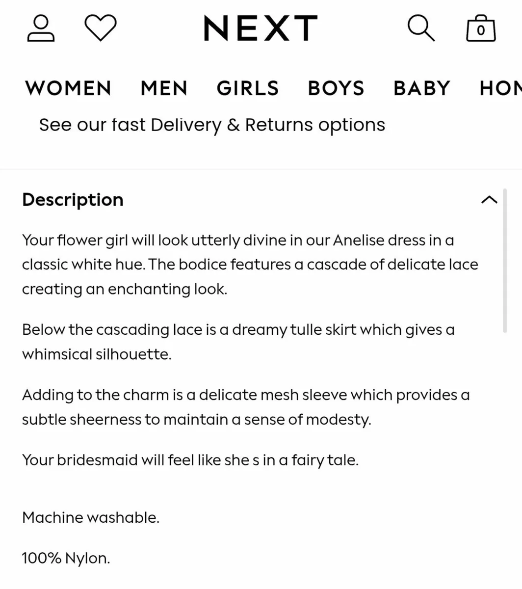 Girls dress, communion,bridesmaid - Image 3