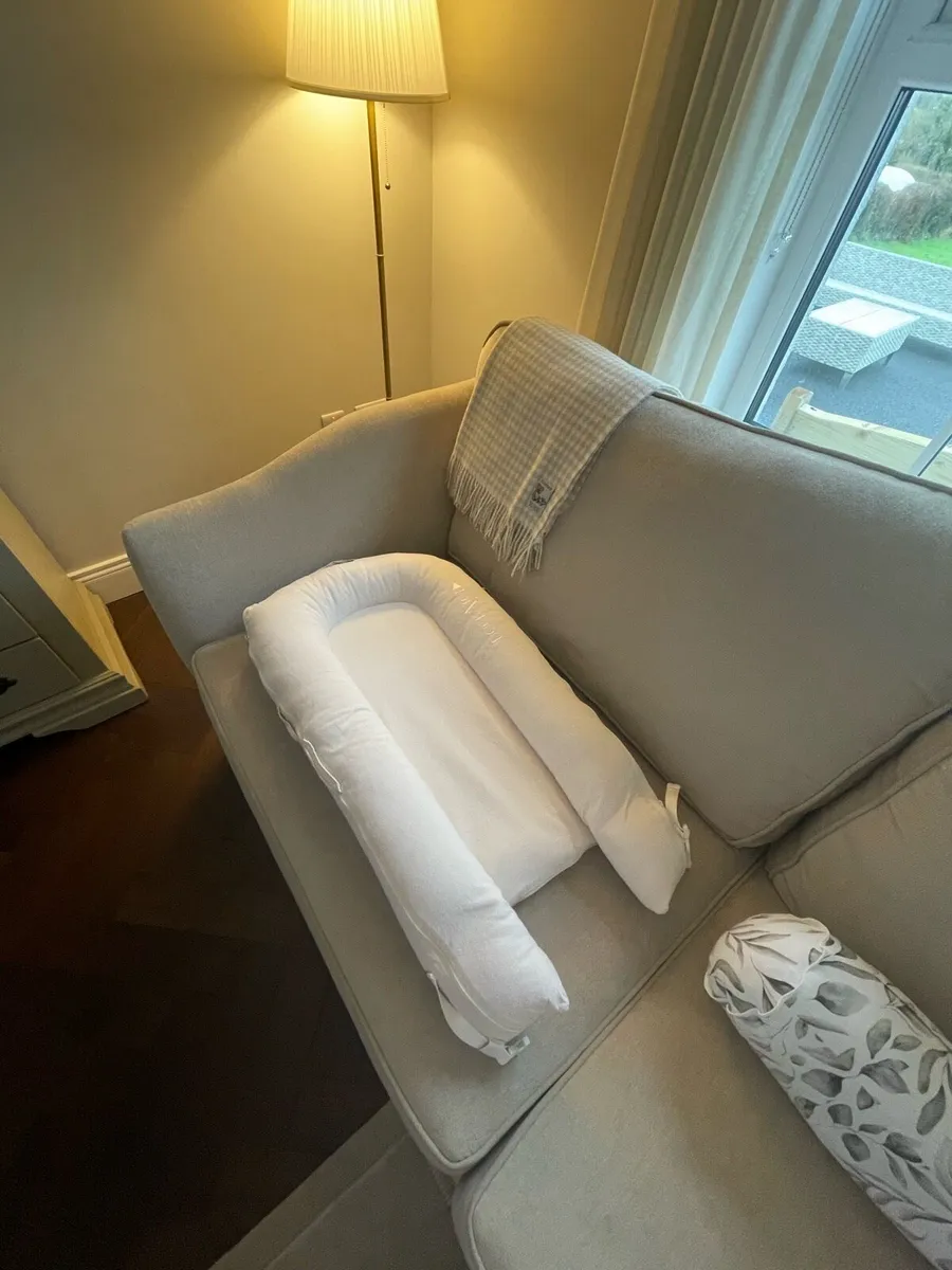 Dockatot Deluxe + - Sand Chambray - Image 3