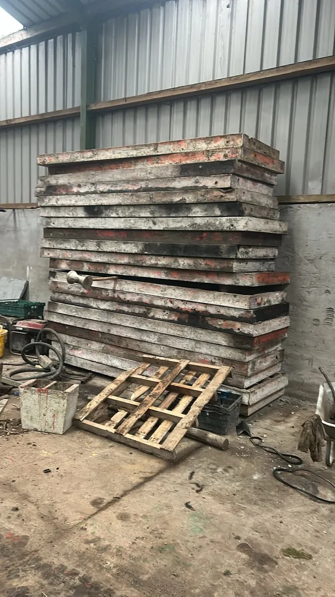 Shuttering pans for hire - Image 3