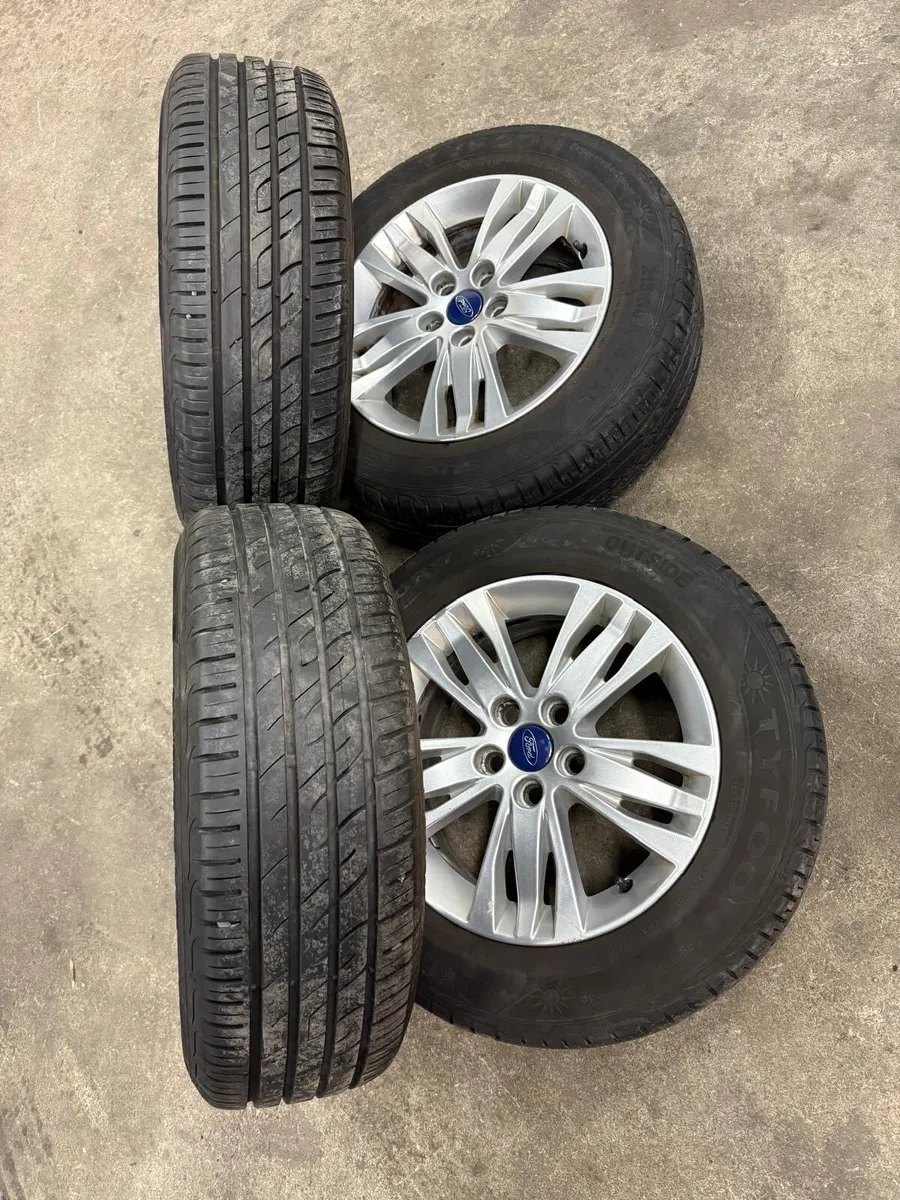 Ford S.Max/Galaxy Alloy Wheels & Tyres 215/60 R16 - Image 4