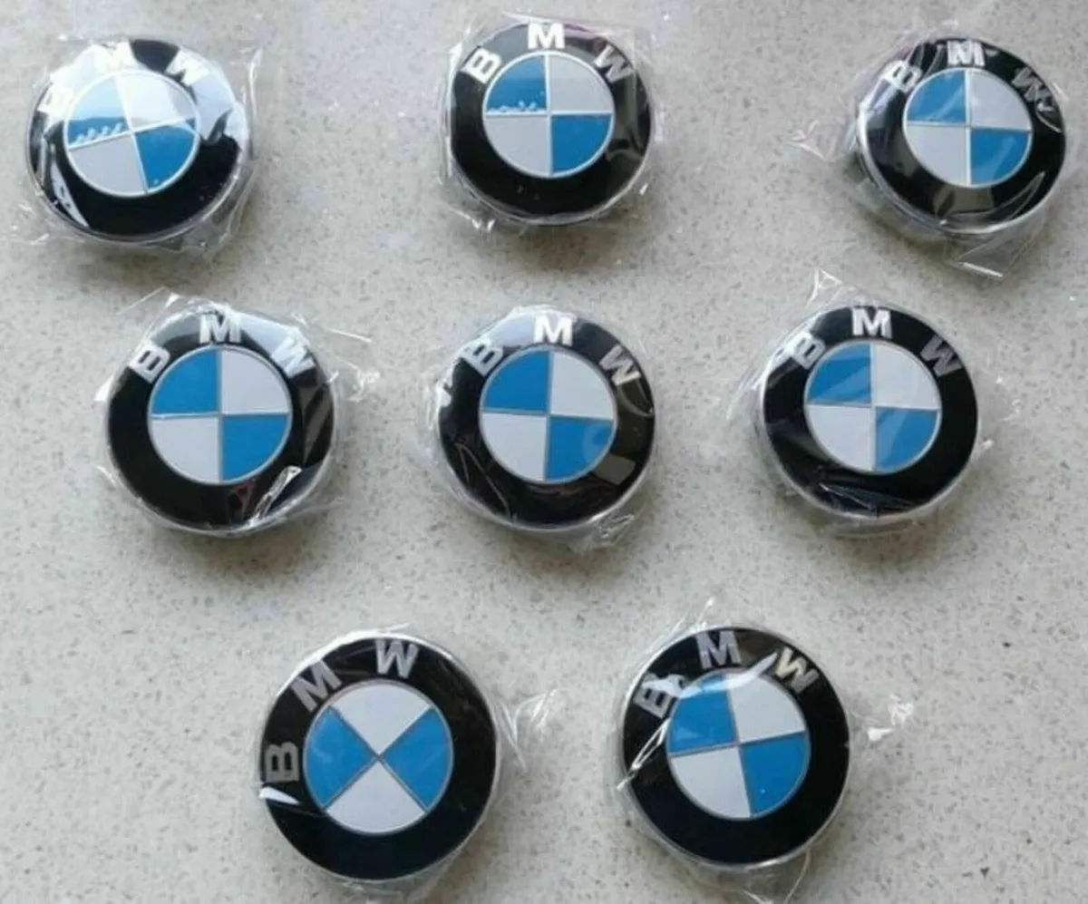 ( x 8 caps) BMW Centre Caps (68mm) FREE POST - Image 1