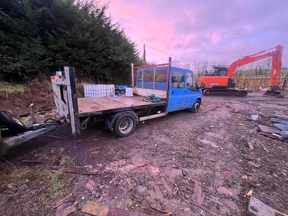 Ford transit flat bed tail lift - Image 4