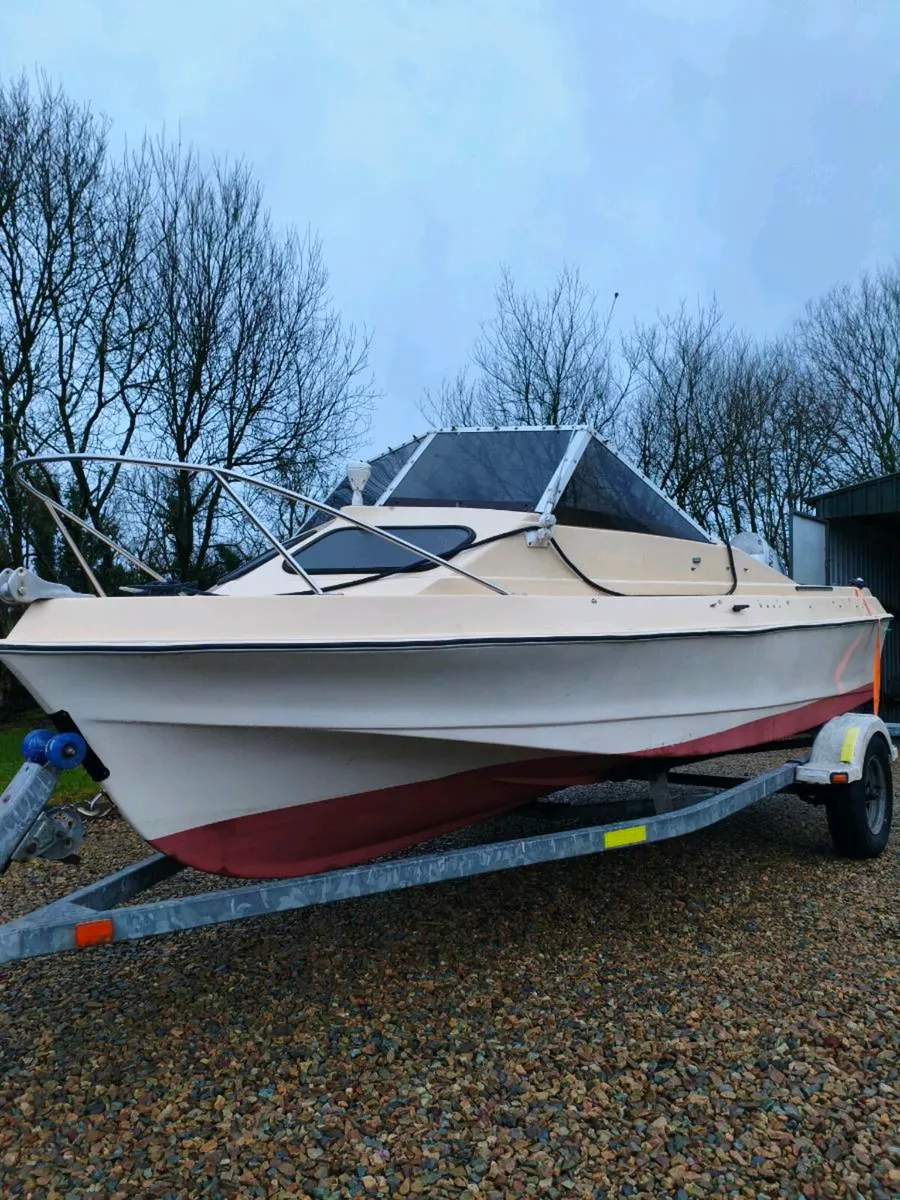 Shetland Sheltie 17ft & 50hp Honda - Image 1