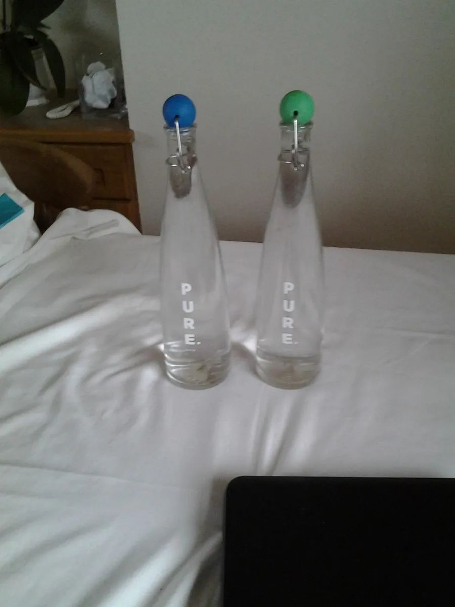 Water Bottles x 2 for Sale - Image 2