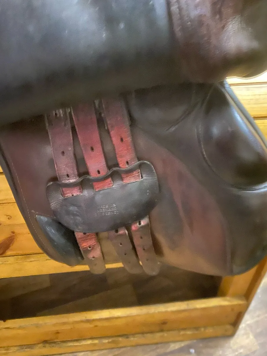 Berney brothers Leather saddle - Image 3
