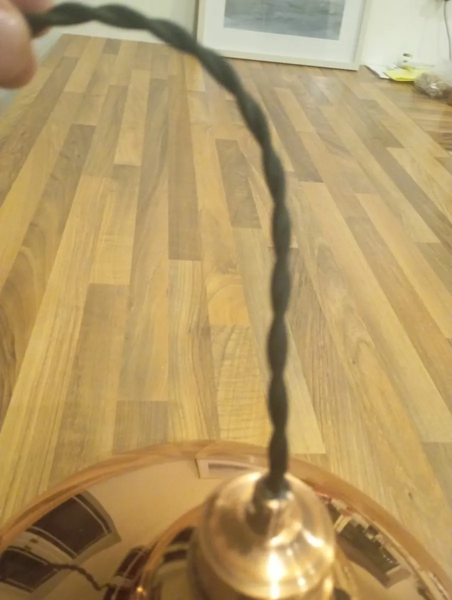 Brass/Copper ceiling light - Image 3
