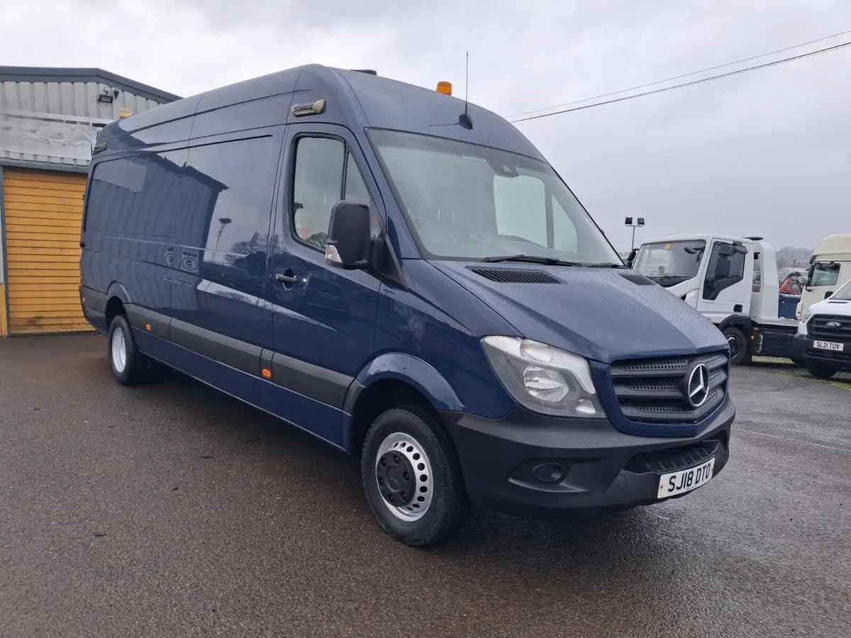 2018 Mercedes Benz Sprinter High Roof Panel Van - Image 2