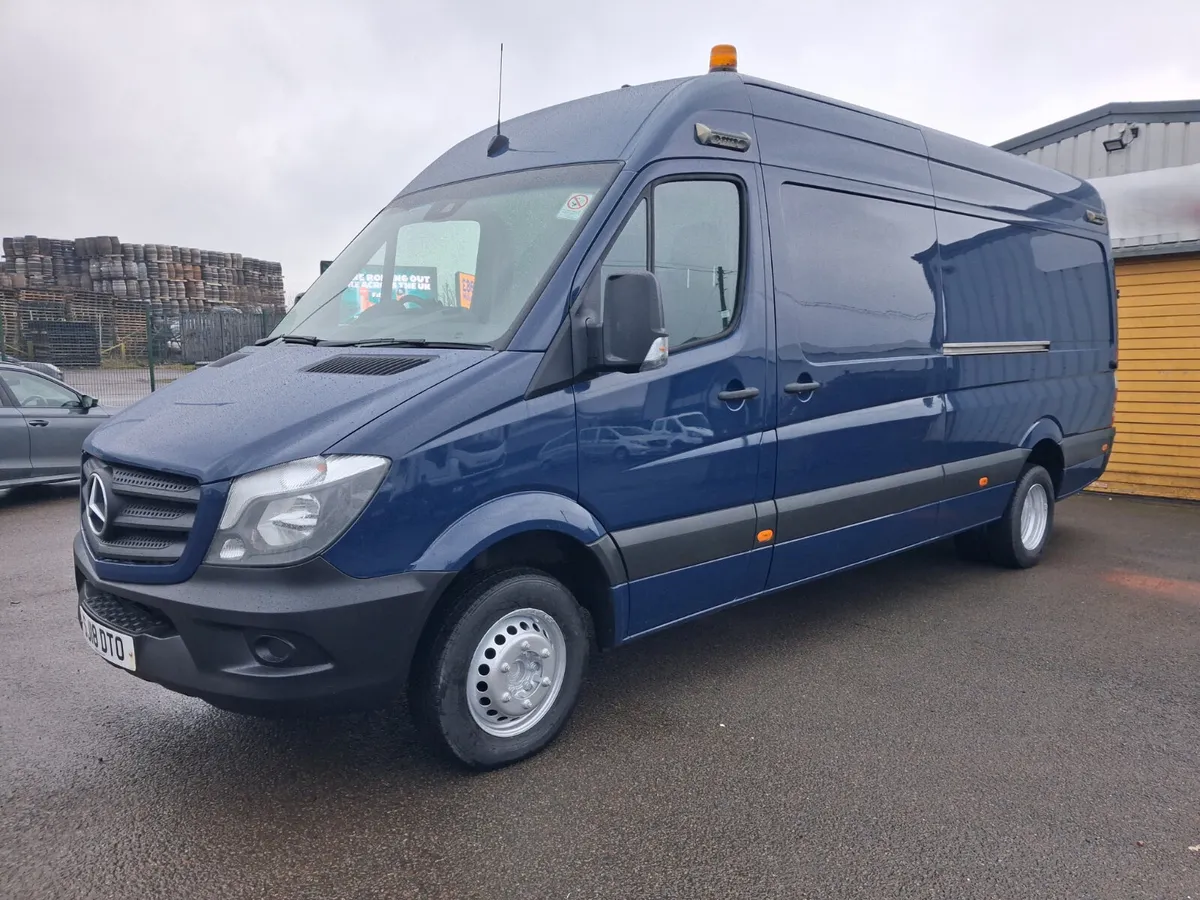 2018 Mercedes Benz Sprinter High Roof Panel Van - Image 3