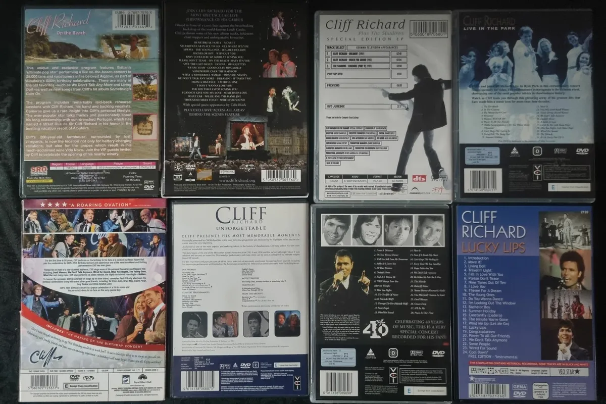 Cliff Richard Dvd Collection - Image 2