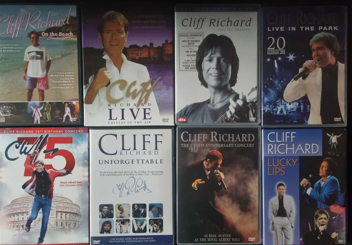 Cliff Richard Dvd Collection - Image 1