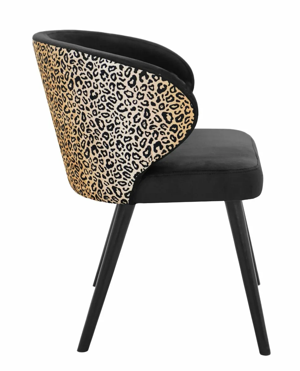 Velvet Panther Accent Chair - Image 2
