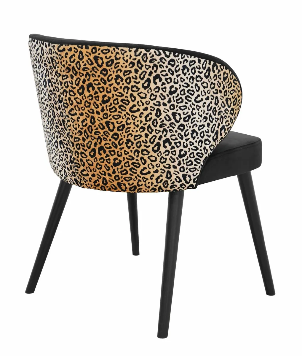 Velvet Panther Accent Chair - Image 3