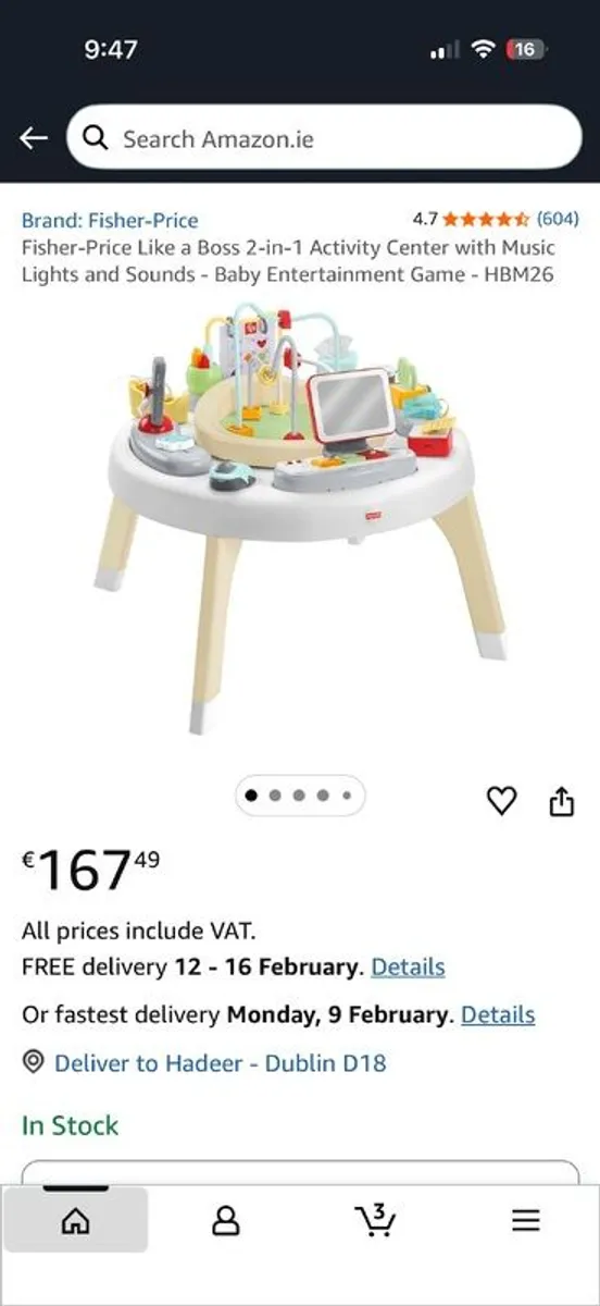 fisher price activity center - Image 3