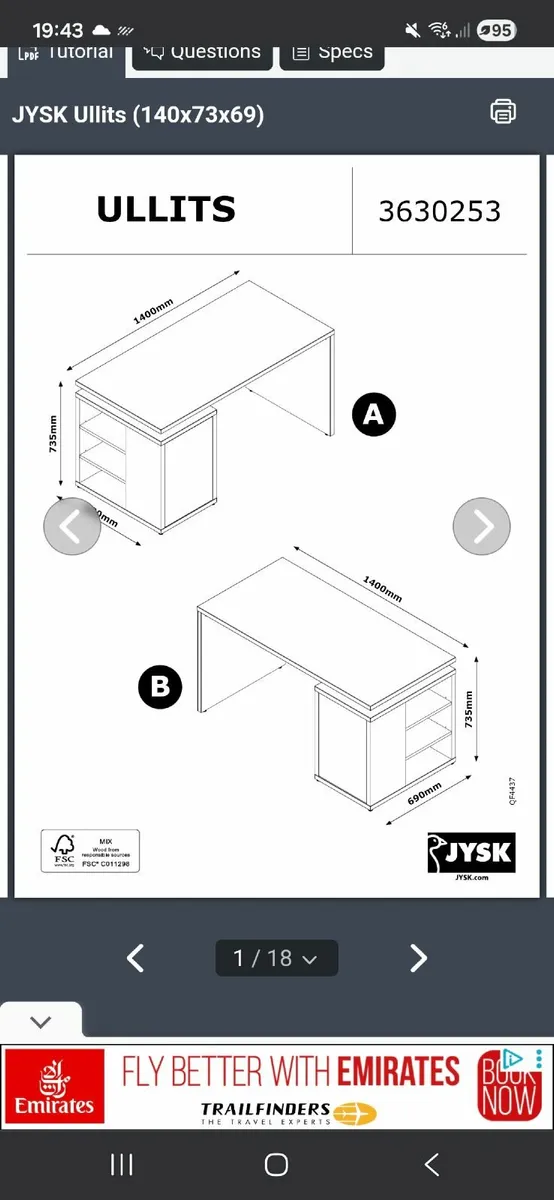 Office desk - Image 2