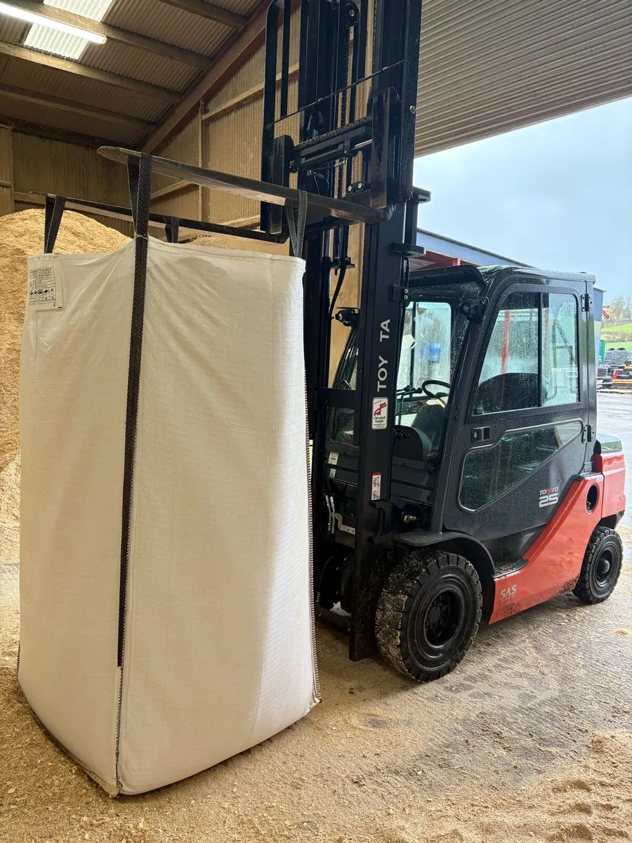 Dry White Sawdust in Bulk Jumbo Bags Delivered - Image 1