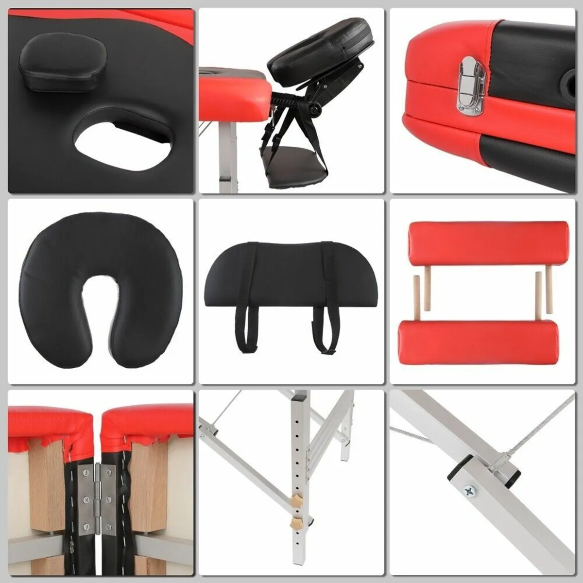 New Massage Sport Table (RED) FREE Delivery - Image 4