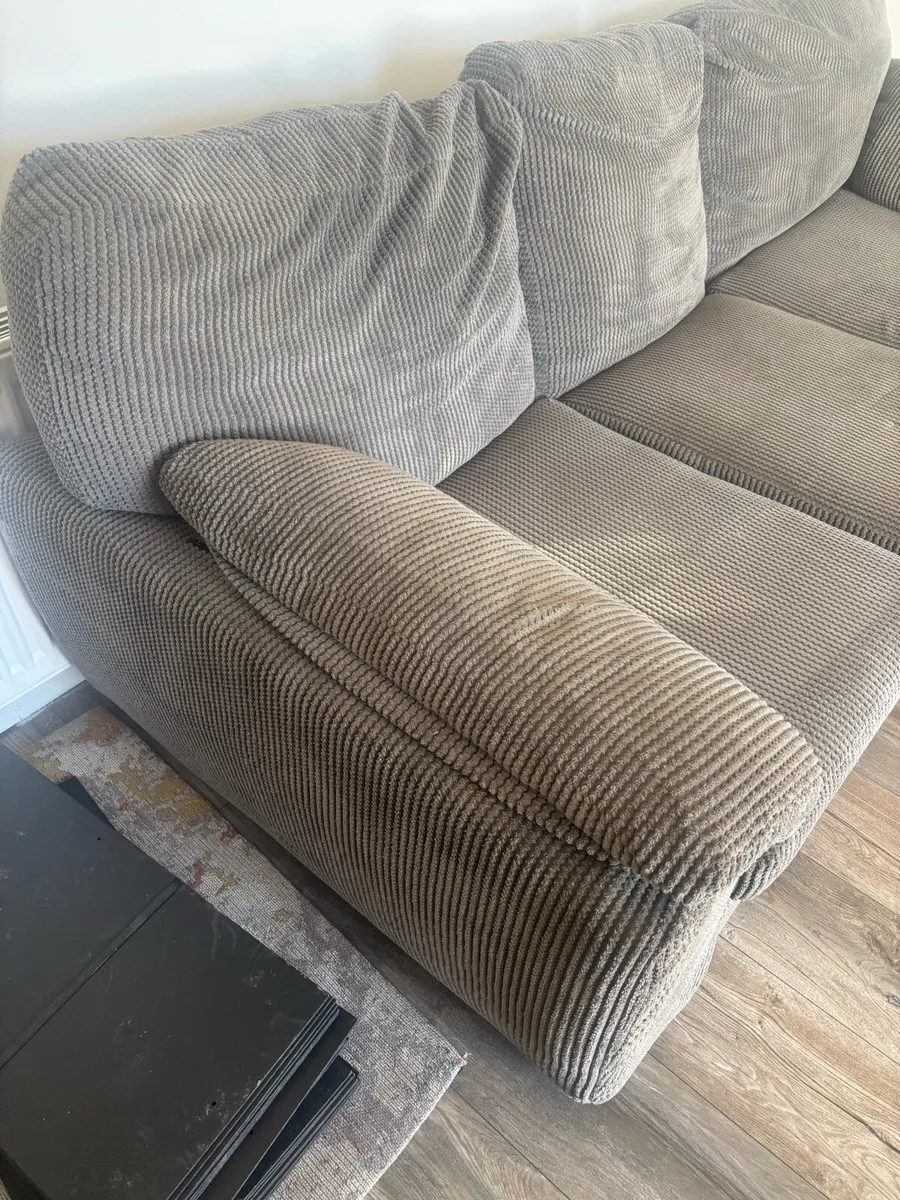 Sofa & armchair grey - Image 3